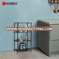 DIY 3 Tiers Powder Coating Decoration Wall Shelf with High Quality