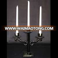 Low price guaranteed quality antique clear glass candle candle holder